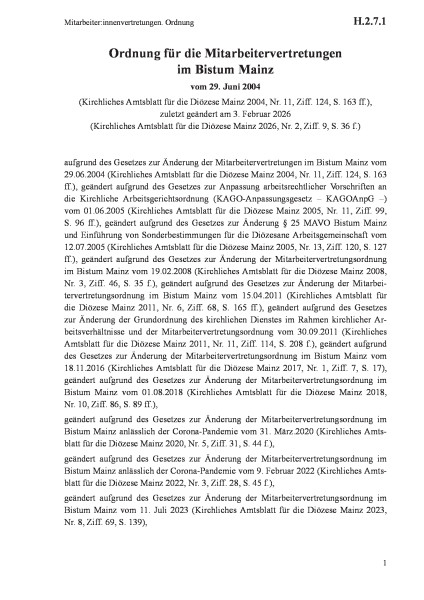 H.2.7.1 Mitarbeiter:innenvertretungen. Ordnung