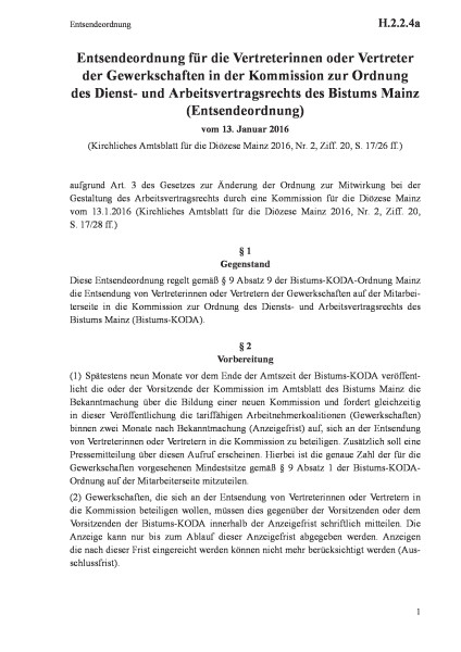 H.2.2.4a Entsendeordnung