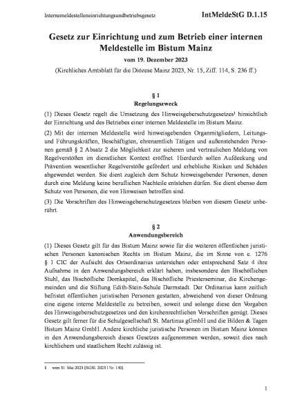 D.1.15 Internemeldestelleneinrichtungsundbetriebsgesetz