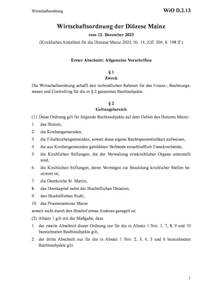 D.2.13 Wirtschaftsordnung