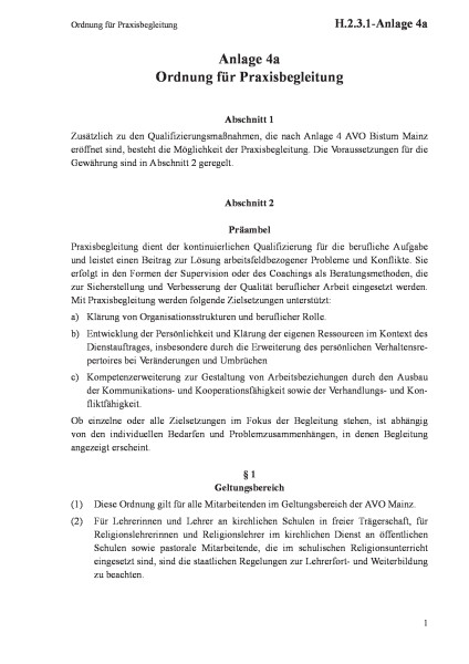 H.2.3.1-Anlage 4a Ordnung für Praxisbegleitung