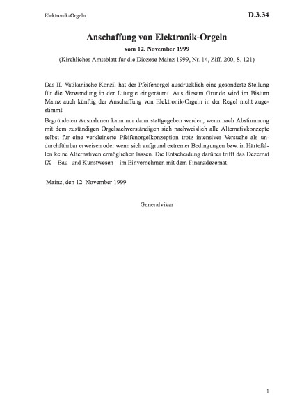 D.3.34 Elektronik-Orgeln